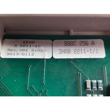ABB DSQC 256A,3HAB 2211-8,3HAB 2211-1/1, SENSOR INTERFACE Plc Card,DD,Er,DC,Az