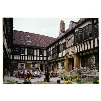 Postcard St. William’s College, York, Yorkshire. Unposted