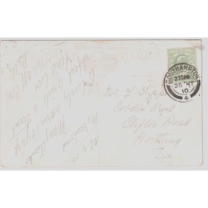 Above Bar Southampton Hampshire Postcard nice postmark (QHAM299)