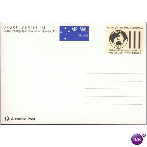 Australia FDI Postcard set 1991 - Sport Series 111