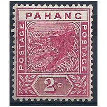 Pahang 1891 SG12 2c Rose Mounted Mint ..