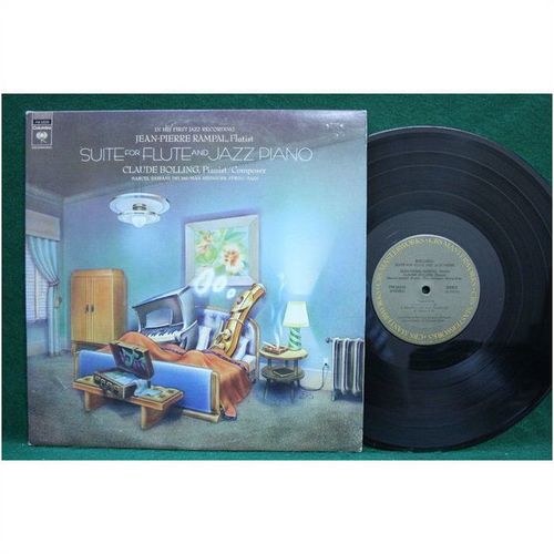 Rampal/Bolling - Suite for Flute & Jazz Piano - FM 33233 - EX