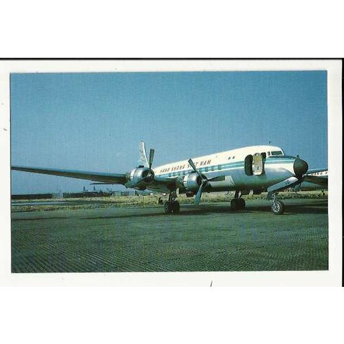 Aviation AIR VIET NAM DC-6 Postcard by Mary Jayne (MJ897)