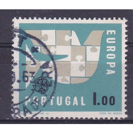 PORTUGAL 1963 EUROPA 1e USED SG1234