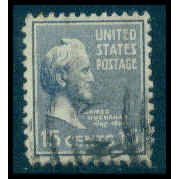 Used 820 15c James Buchanan Fine M08029