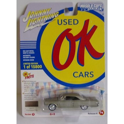 JOHNNY LIGHTNING ' USED OK CARS ' 1963 FORD GALAXIE 500 ( 2021)
