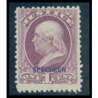 O25S 1c Franklin 'JUSTICE' Barely Clears MNG C3524