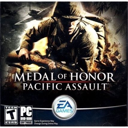 Medal of Honor: Pacific Assault (PC-DVD, 2011) Vista/XP/2000 - NEW DVD in SLEEVE