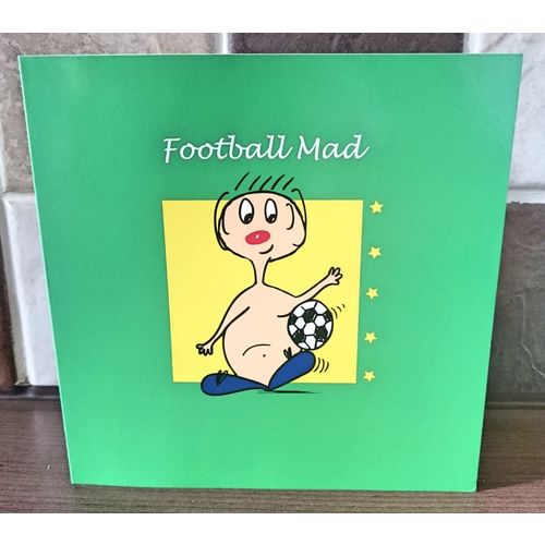 Blank Card Football Mad #20