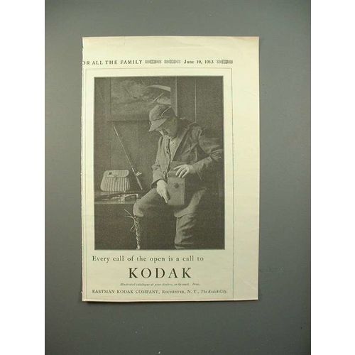 1913 Kodak Camera Ad - Call of The Open