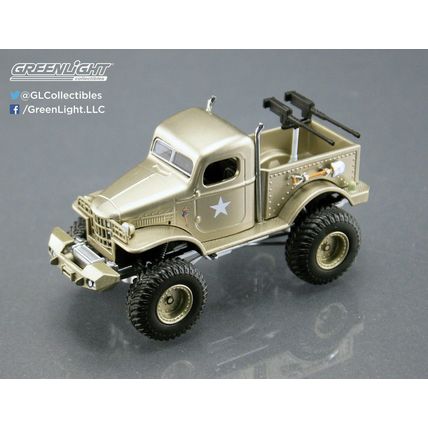 1/64 Greenlight "Stacey David's Gearz" 1941 military 1/2 ton "Sgt Rockzz' picku