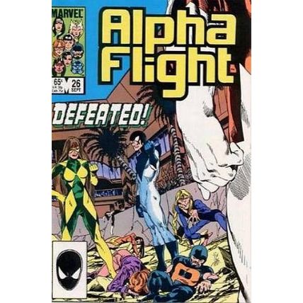 Alpha Flight (Vol 1) # 026 VFN+ ORIG US COMICS