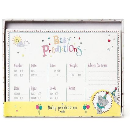 Me to You Tiny Tatty Teddy Pack of 15 Baby Prediction Cards