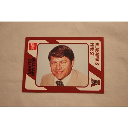 William Oliver 1989 Collegiate Collection Alabama's Finest NO. 279