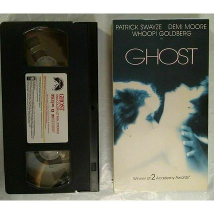 GHOST Patrick Swayze Demi Moore 1993 VHS Video Tape McDonald's Promo Fast Ship!