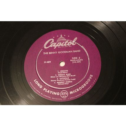 The Benny Goodman Band 10" LP-THE BENNY GOODMAN BAND