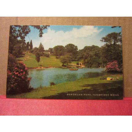 DUNORLAN PARK, TUNBRIDGE WELLS, KENT unused postcard by J. Salmon =