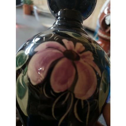 Black Floral Jug Germany