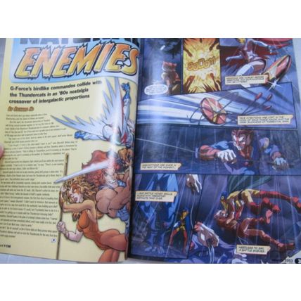 WIZARD COMIC MAGAZINE #138 G-FORCE THUNDERCATS MARCH 2003