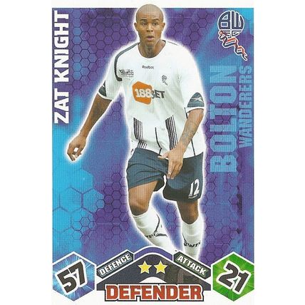 Match Attax 2009/10 Collection: Bolton Wanderers, Defender - Knight (Zat)