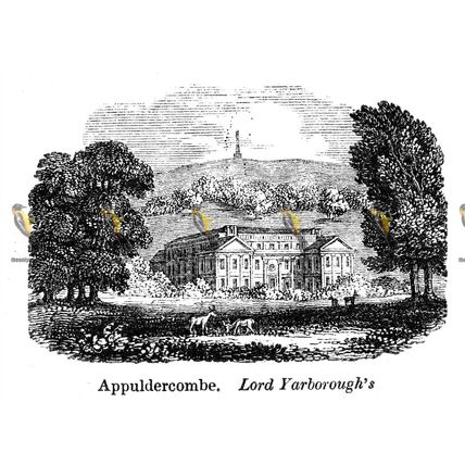 Appuldercombe, Isle Of Wight, England, 1840, MODERN REPRODUCTION