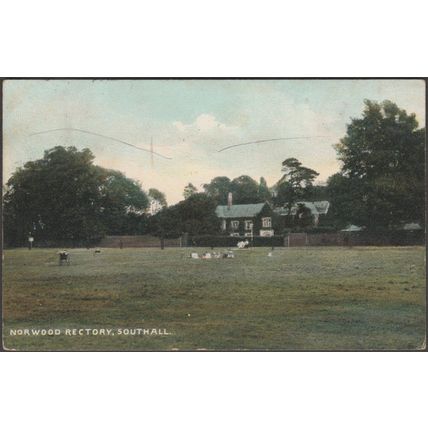 Norwood Rectory, Southall, Middlesex, 1907 - John King Postcard