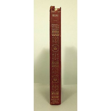 Antique Leather Bound Book Shrewsbury A Romance By S Weyman 1911 Evans Family