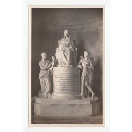 The Montagu Monuments St Edmund’s Church Warkton Postcard RP Northamptonshire B