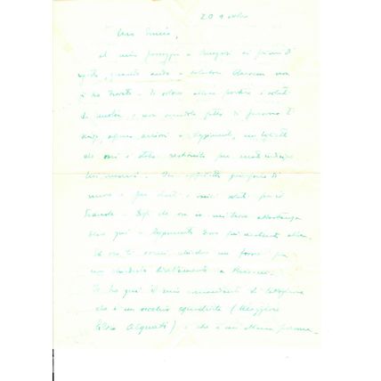 1941 Italy Cover to Bengasi postmarked "POSTALE CONCENTRAMENTO" with letter