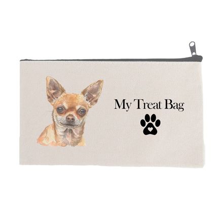 Chihuahua Dog Treat Bag - Free Personalisation Available