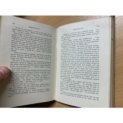 1898 STANLEY J WEYMAN "SHREWSBURY A ROMANCE" FICTION ILLUSTRATED BOOK (P5)