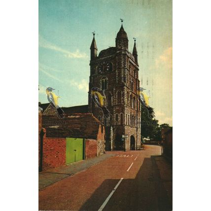 St Nicholas Church, New Romney, Kent, PT4433 Postcard, 1975