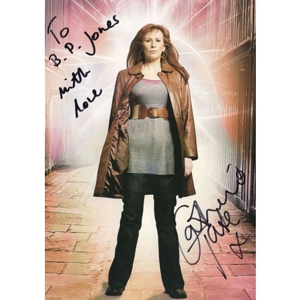 Catherine Tate as Donna Noble Dr Who Hand Signed Photo