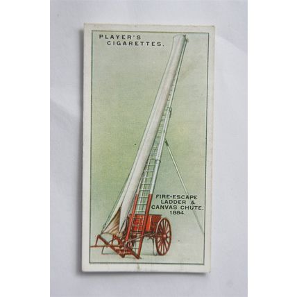 1930 Players Fire-Fighting Appliances No. 26 Fire-escape ladder & chute 1884