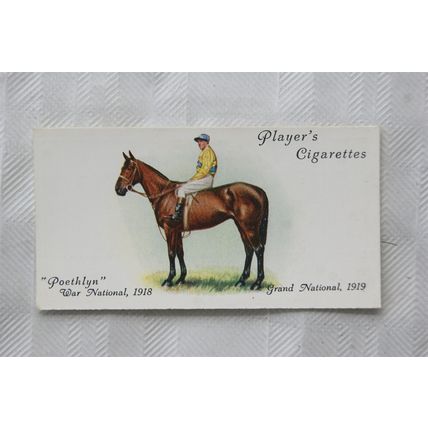 1933 Players Derby & Grand National Winners No. 37 Poethlyn, National 1919