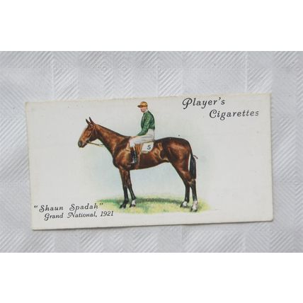 1933 Players Derby & Grand National Winners No. 39 Shaun Spadah, National 1921