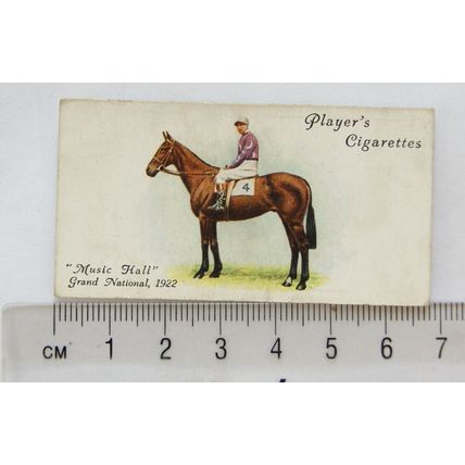1933 Players Derby & Grand National Winners No. 40 Music Hall, National 1922