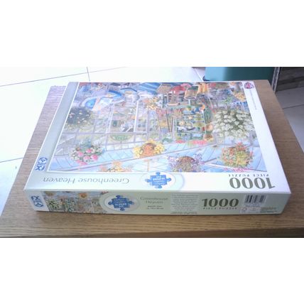 GREENHOUSE HAVEN by Ingrid Slyder Jigsaw Puzzle (1000 Piece) FX Schmid