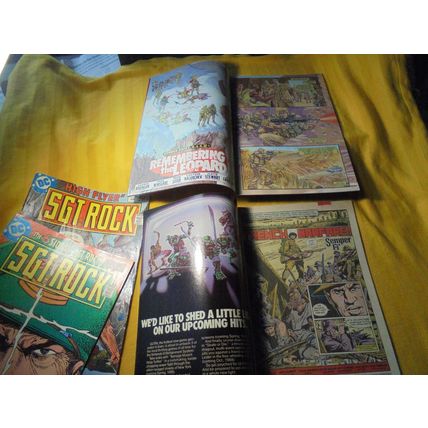 SGT. ROCK & WAR COMICS LOT! $32.00 Shipped! This Lot has several DC and Marvel