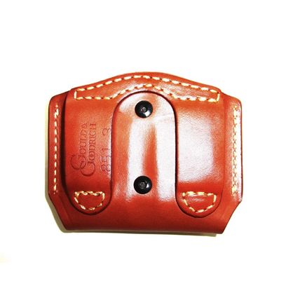 Gould Goodrich 851-3 Double Mag Case for Various Handguns