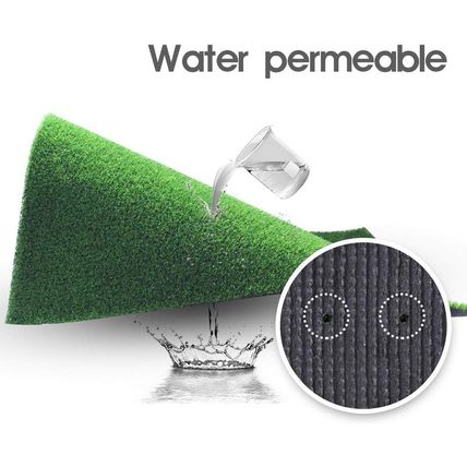 Artificial Grass Turf (0.7" Custom Sizes) -5Ftx10Ft Indoor/Outdoor Rug Synthetic