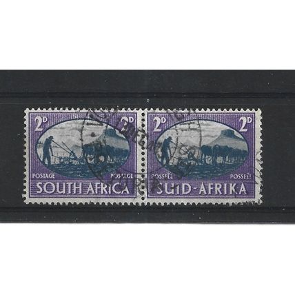 SouthAfrica.SG109 2d "Peace" Pairs.Fine Used.Aug25