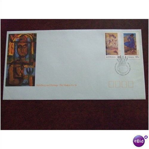 Australia 1990 Heidelberg & Heritage Art Exhib FDC SHS