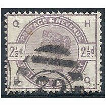 1883 SG190 2 1/2d Lilac Good+/Fine Used "HQ"