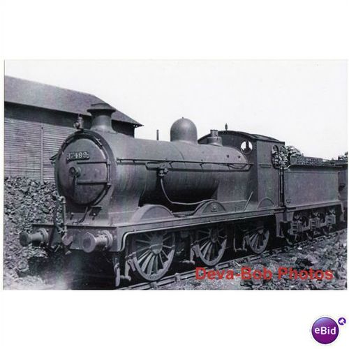 Railway Photo LMS G&SWR Manson 0-6-0 17499 CURROCK SHED