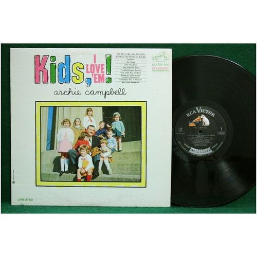 Archie Campbell - Kids, I Love Them - LPM 3780 - EX