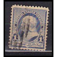 Used 219 1c Benjamin Franklin Almost Very Fine RA0659