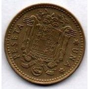 Coins. Spain 1975. 1 Peseta Value