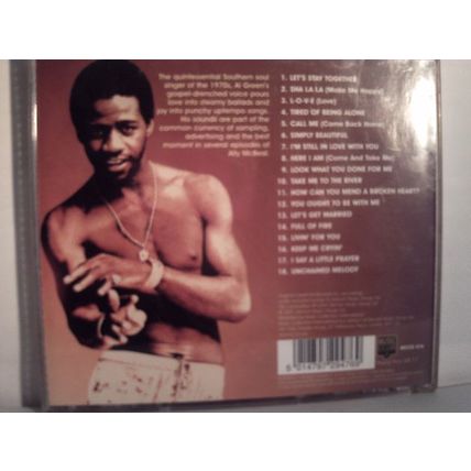 AL GREEN - THE VERY BEST OF AL GREEN - CD ALBUM 2001 - 1 DISC