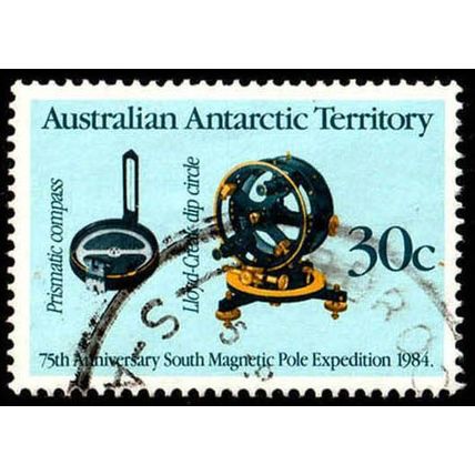AAT 1984 South Pole Expedition 30c Used Stamp Australian Antarctic Territory.